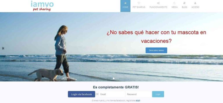 Red social Iamvo: ¿cómo funciona el concepto pet sharing?