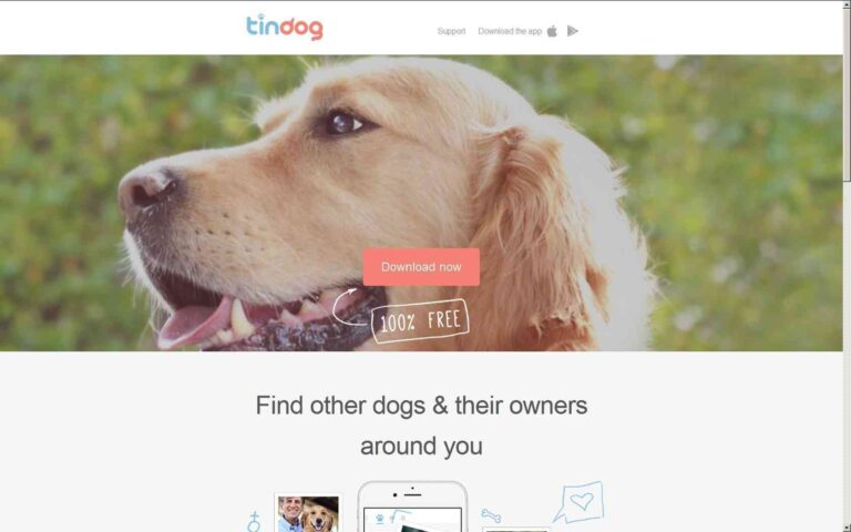 Tindog: aplicación de citas para perros que causa furor