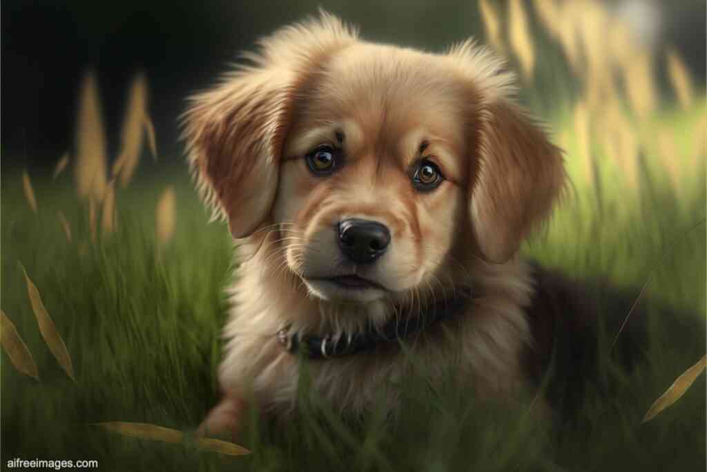 perro mascota cola